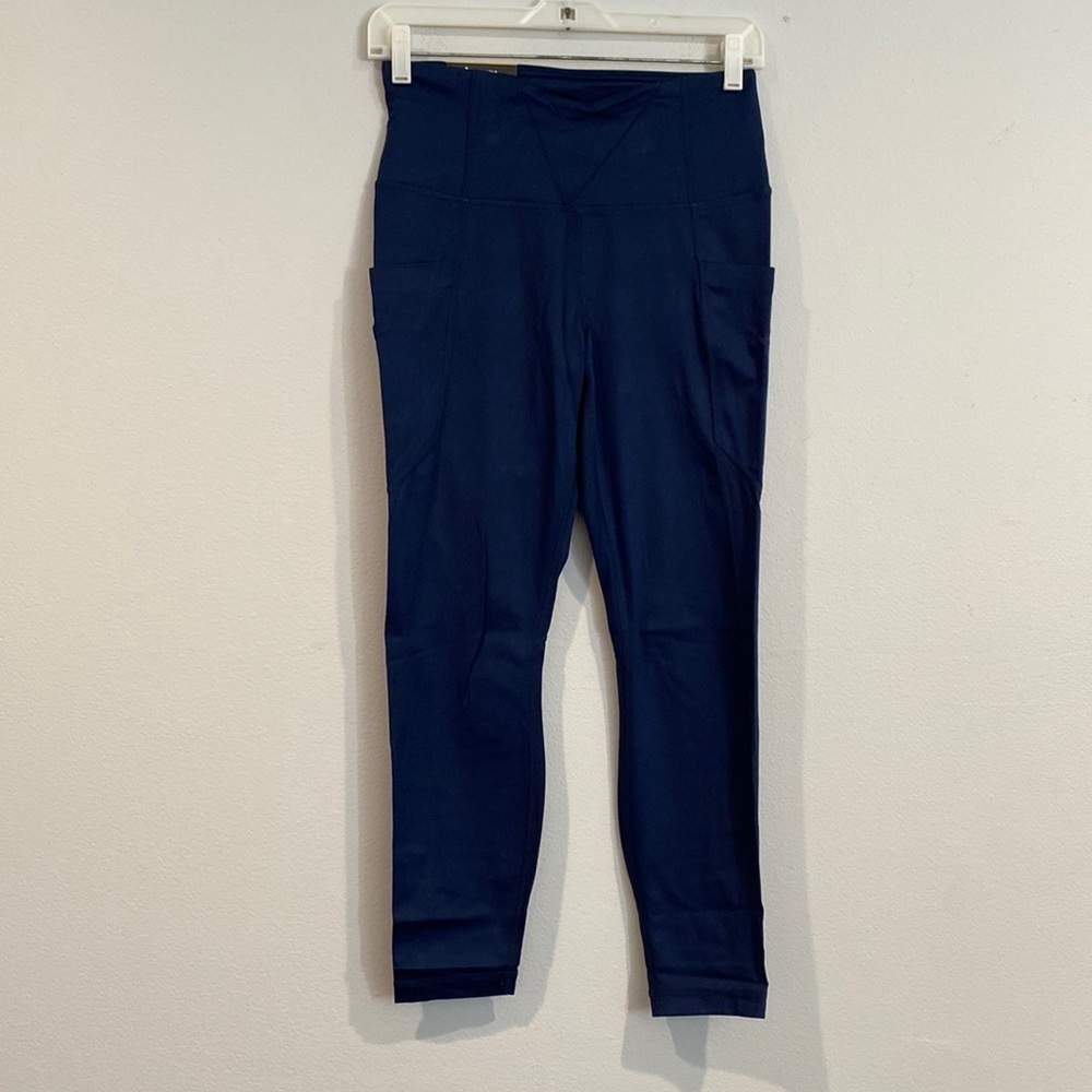 Navy Blue Members Mark Everyday High-Rise Ankle Legging -Size Small, Medium, XXL